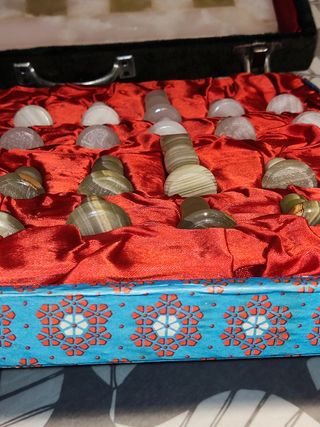 Ajedrez antiguo mármol