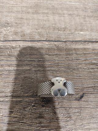 Anillo plata oso Tous