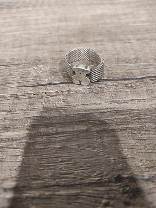Anillo plata oso Tous