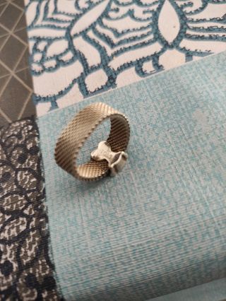 Anillo plata oso Tous