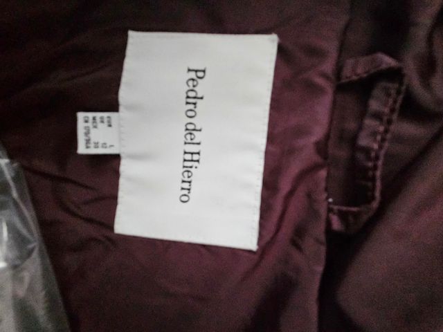 Abrigo plumas señora Pedro del Hierro