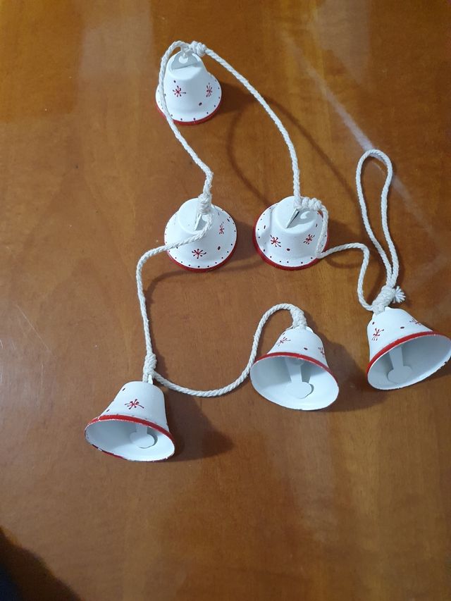 6 campanellini da muro