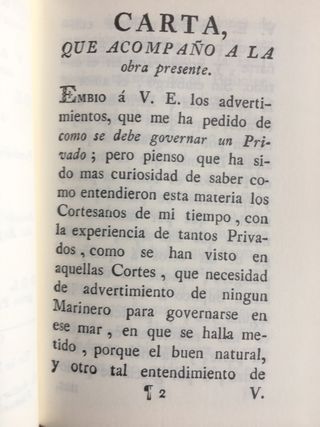 Norte de príncipes facsímil