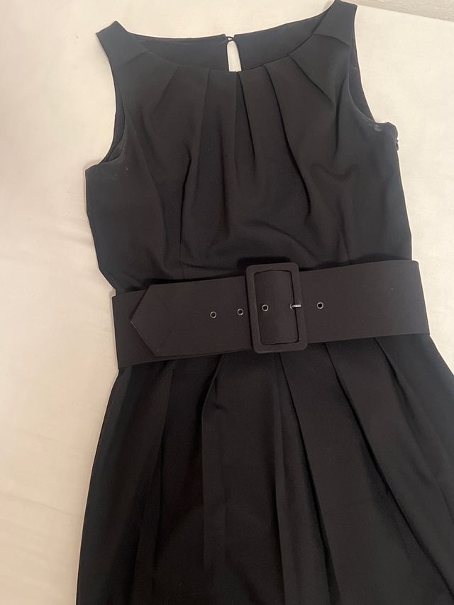 Vestito nero con giacchetta donna