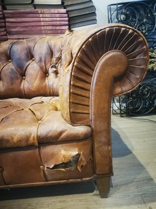 Sofá Chester. Principios de siglo