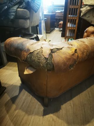 Sofá Chester. Principios de siglo