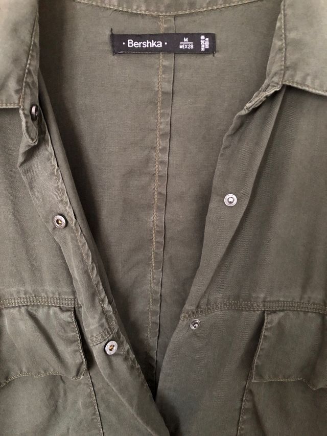 Camisa verde militar