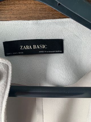 cazadora tipo de ante Zara