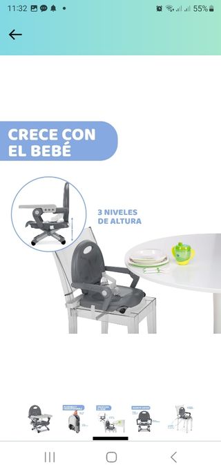 Alzados Niños para Comer