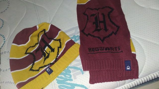 cappello e sciarpa harry potter