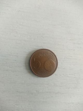 Moneda 5 céntimos RF Francia 1999