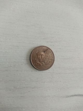 Moneda 5 céntimos RF Francia 1999