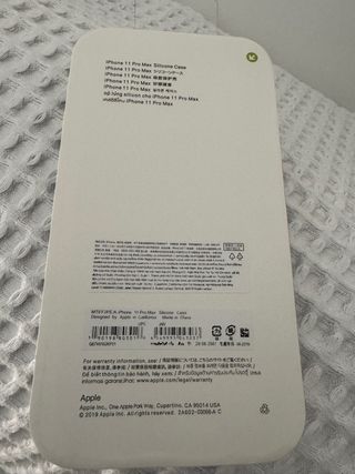 Funda de silicona para Iphone 11 Pro Max