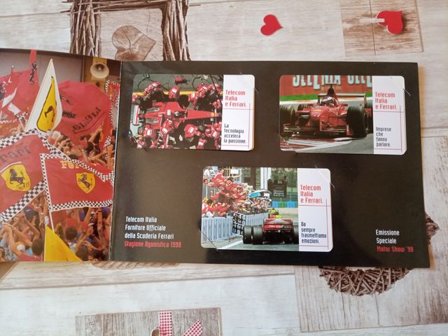 Schede telefoniche Ferrari