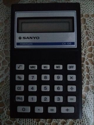 Sanyo CX130 calculadora de bolsillo