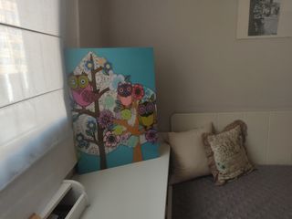 Precioso Cuadro diseño decoración de Búhos