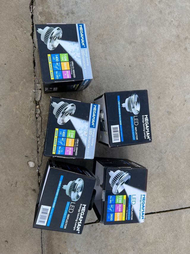 Lote de bombillas de led , escaparate , exterior ,