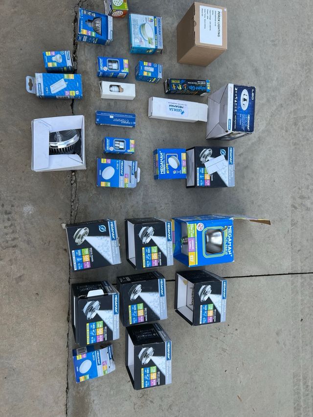 Lote de bombillas de led , escaparate , exterior ,