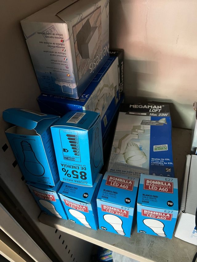 Lote de bombillas de led , escaparate , exterior ,