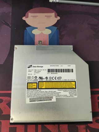 Grabadora de DVD Writer Acer portatil