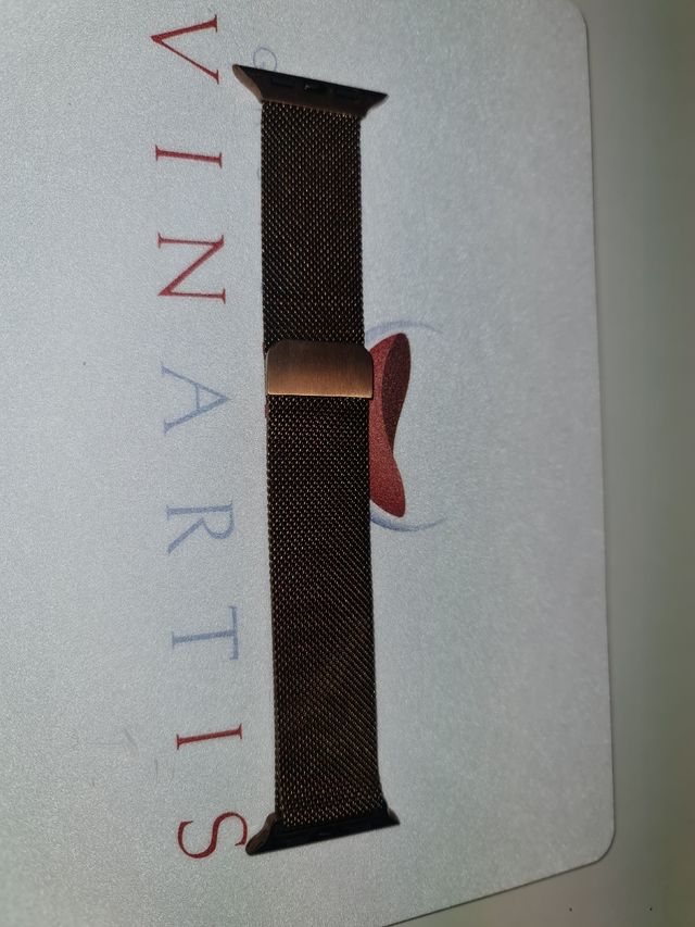 CORREA METAL APPLEWATCH mod42,44,45 Y 49