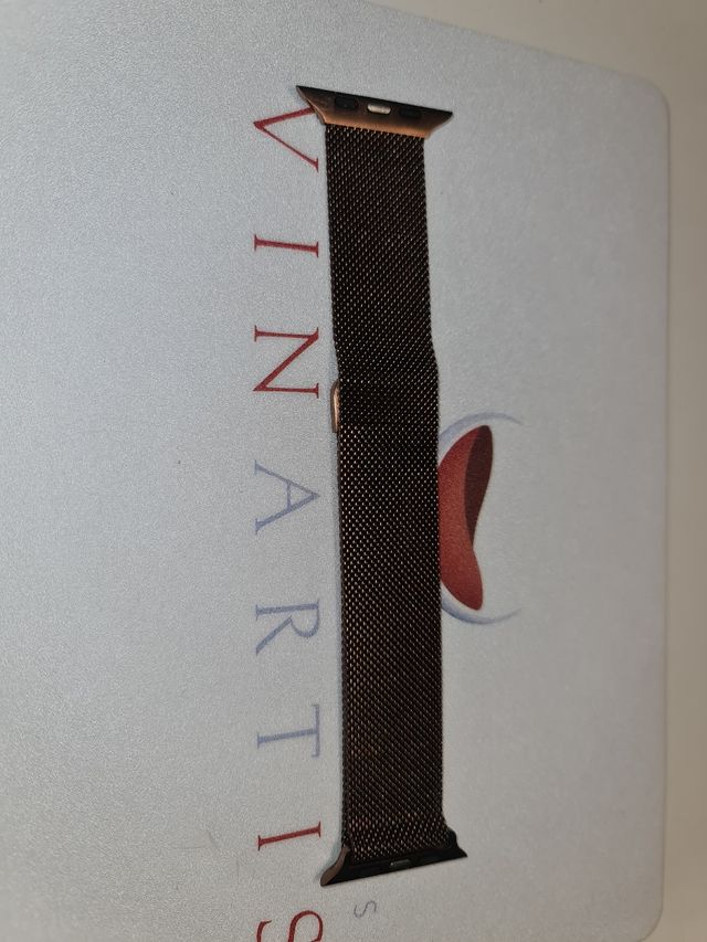 CORREA METAL APPLEWATCH mod42,44,45 Y 49