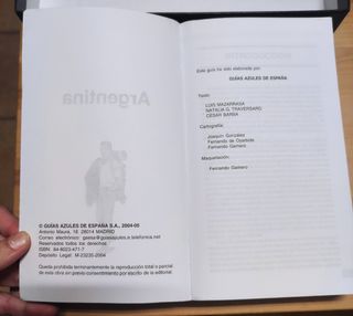 Argentina. Guía azul