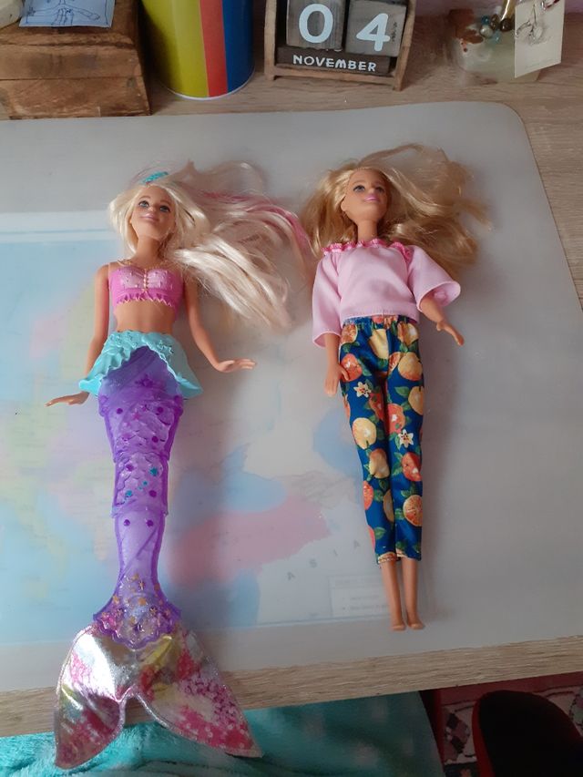 Barbie muñeca sirena