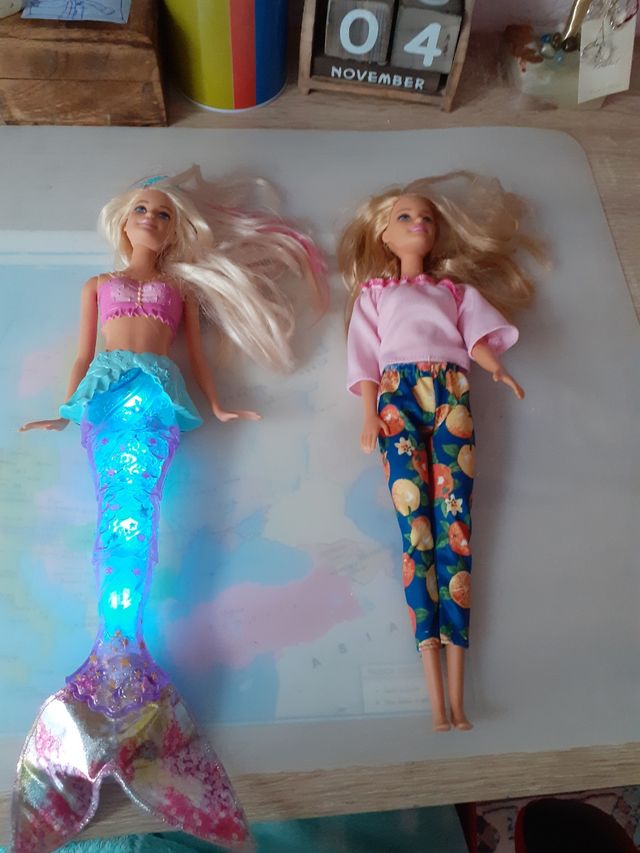 Barbie muñeca sirena