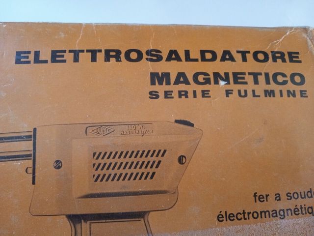 Elettrosaldatore Magnetico Serie Fulmine 1751 LUME