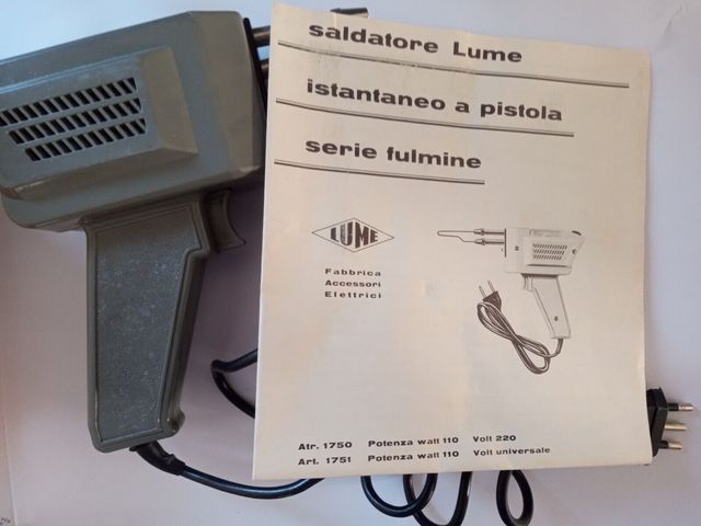 Elettrosaldatore Magnetico Serie Fulmine 1751 LUME