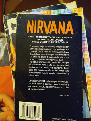 Nirvana libri vari biografia kurt cobain