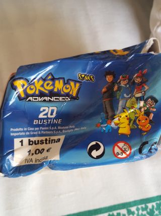 Box de 17 sobres Pokemon imanes