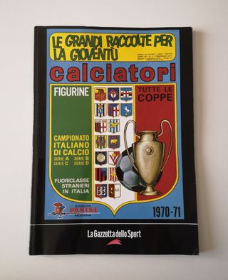 Album Calciatori Panini 1970-71 da collezione