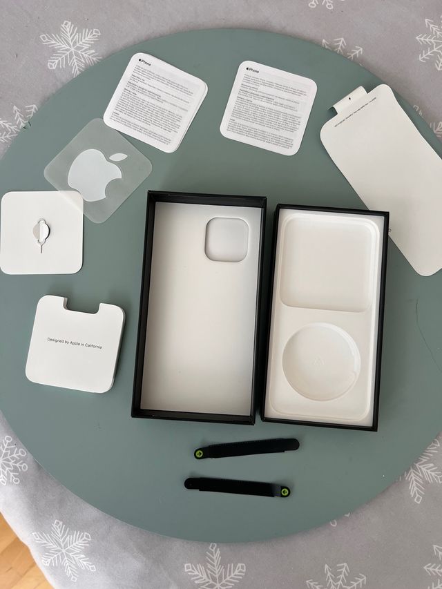 Caja iphone 13 promax Silver 128gb