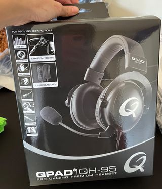QPAD QH95 Premium Auriculares Gaming 7.1 