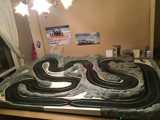 Diorama slot maqueta Scalextric ninco HO