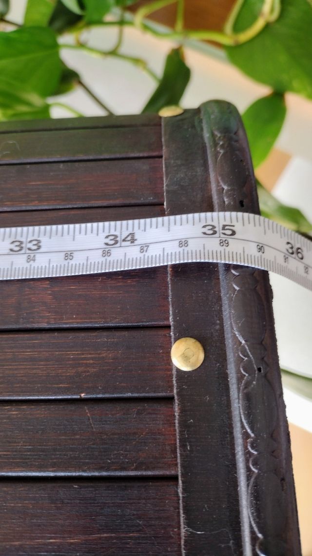 Baúl arcón madera vintage