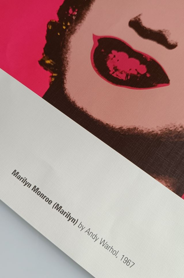 Andy warhol litografias cartón