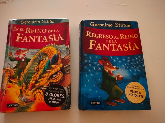 Geronimo Stilton Reino de la Fantasía 2 volúmenes