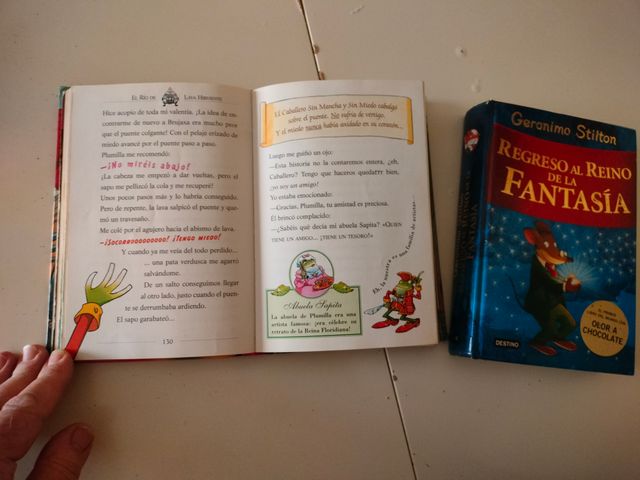 Geronimo Stilton Reino de la Fantasía 2 volúmenes