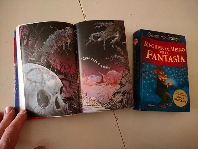 Geronimo Stilton Reino de la Fantasía 2 volúmenes