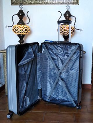 3 Maletas COLORES 8 Ruedas Giratorias