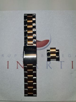 CORREA original METAL MARCA FOSSIL 22MM MIXTA