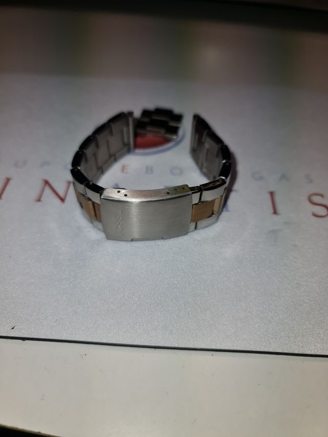 CORREA original METAL MARCA FOSSIL 22MM MIXTA