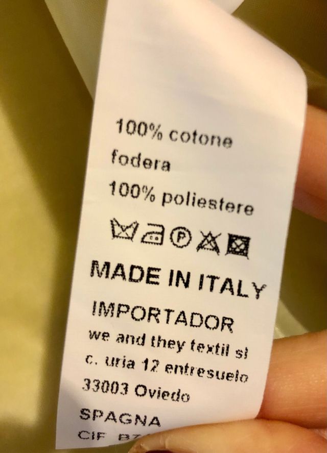 Abrigo fiesta Amarillo