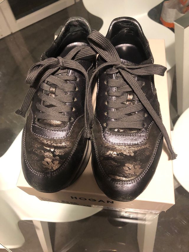 Hogan camouflage dorato