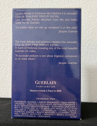 Guerlain Shalimar Parfum Initial L’Eau edt 60 ml 