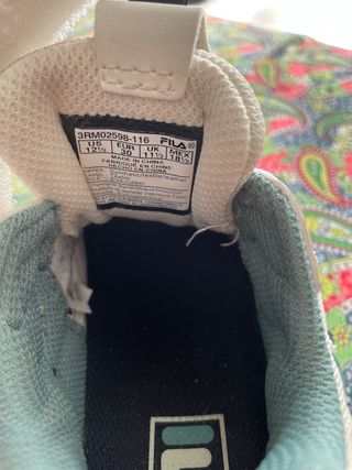 Zapatillas niño fila