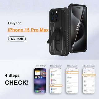 🎁Funda para iPhone 15 Pro MAX+protector pantalla